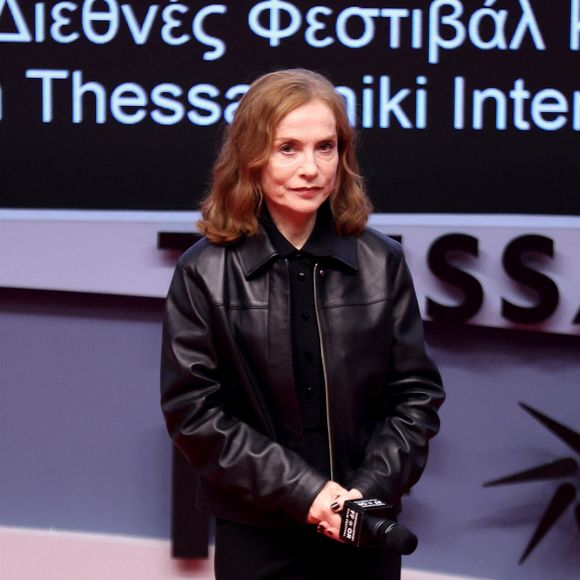 Thessalonique, GRÈCE L'actrice française Isabelle Huppert assiste à la 66e édition du Festival international du film de Thessalonique pour la projection de son film "La femme la plus riche du monde"
Backgrid UK/ Bestimage