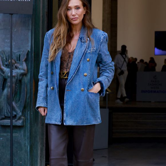 Laura Smet - Personnalités au défilé de mode Zimmermann collection prêt à porter printemps / été 2024 au palais de Tokyo à Paris le 2 octobre 2023.

© Christophe Aubert / Bestimage