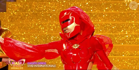 L'Impératrice dans "Mask Singer", capture d'écran TF1