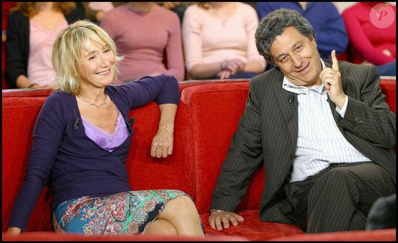Marie Anne Chazel & Christian Clavier
Sur le plateau de ' Vivement Dimanche' Guillaume Gaffiot/Bestimage
