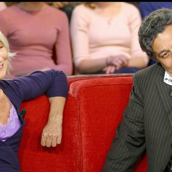 Marie Anne Chazel & Christian Clavier
Sur le plateau de ' Vivement Dimanche' Guillaume Gaffiot/Bestimage