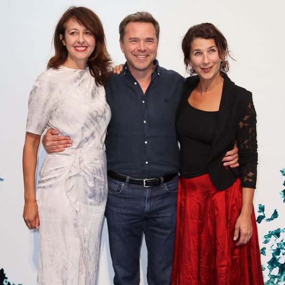 Valérie Bonneton, Guillaume de Tonquédec et Isabelle Gélinas - Photocall de la série "Fais pas ci, fais pas ça" lors du 18ème Festival de la Fiction TV de La Rochelle. Le 16 septembre 2016
© Patrick Bernard / Bestimage