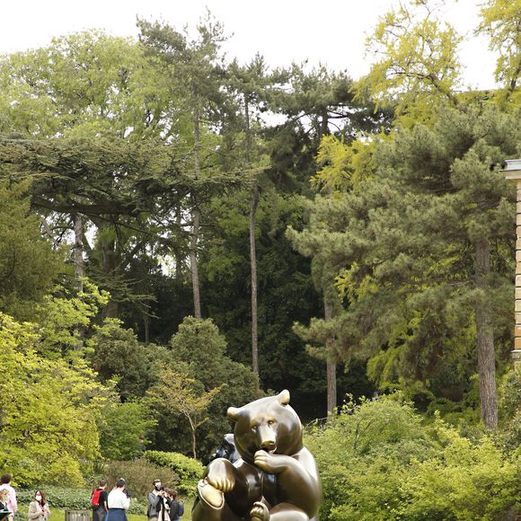 Illustration de l'exposition "Fragiles Colosses" du sculpteur Michel Bassompierre au Jardin des Plantes à Paris. Le 7 mai 2021
© Christophe Aubert via Bestimage