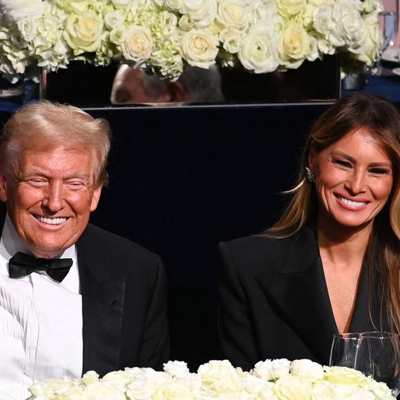 "Il a assez de problèmes avec sa femme. Elle est horrible", a lâché l'époux de Melania Trump peu apprécié par Meghan Markle qui l'avait d'ailleurs qualifié de "diviseur" et "misogyne".

Le 79e dîner annuel de la Fondation commémorative Alfred E. Smith au profit des femmes et des enfants dans le besoin à l'hôtel Hilton le 17 octobre 2024 à New York. L'ancien président Donald Trump était l'orateur principal et était accompagné de son épouse, Melania.© StarMax/Bestimage