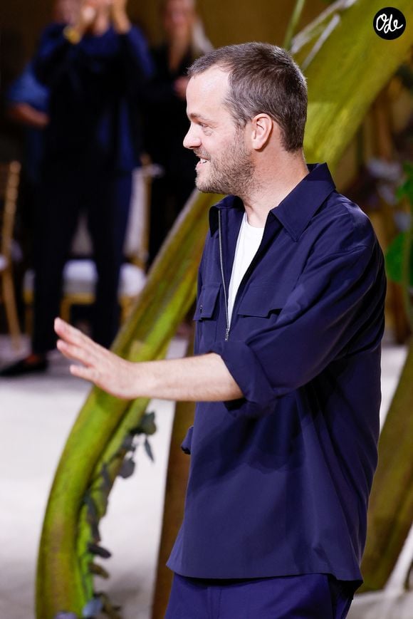 Le créateur de mode Matthieu Blazy - Photocall du défilé de mode Chanel Collection Haute Couture Automne/Hiver 2026-2027 lors de la Fashion Week de Paris (PFW) au Grand Palais, à Paris, France, le 7 juillet 2026. © Bestimage