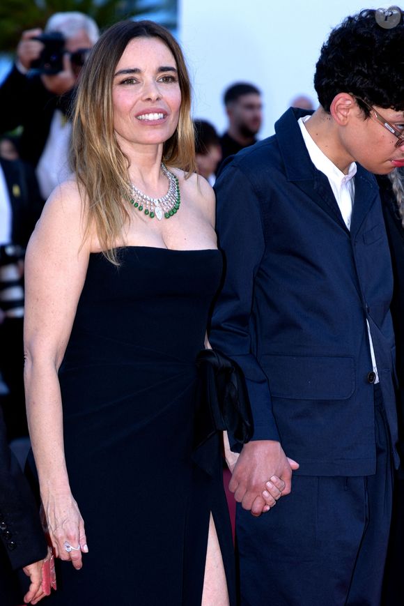 Ulysse de Lætitia Masson était en Un Certain Regard.
Elodie Bouchez - Montée des marches du film " Histoires de la nuit " lors du 79ème Festival International du Film de Cannes, le 21 mai 2026. © Olivier Borde / Bestimage
