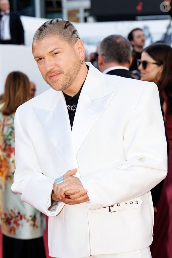 Mosimann - Montée des marches du film " Karma " lors du 79ème Festival International du Film de Cannes, le 15 mai 2026. © Jacovides-Moreau / Bestimage
