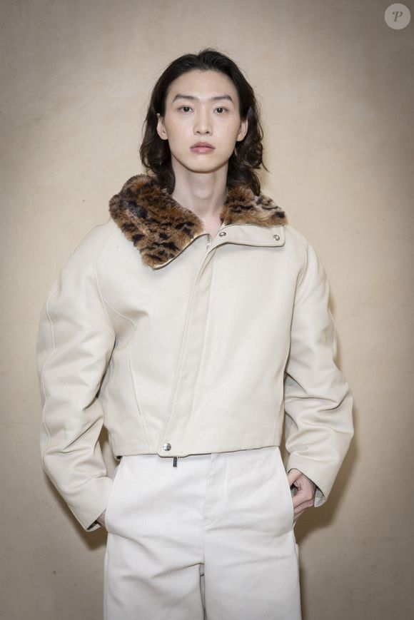 Sang Heon Lee - Photocall du défilé Jacquemus au 51 rue Raynouard lors de la Fashion Week Masculine prêt-à-porter Automne/Hiver 2025-2026 à Paris, le 26 janvier 2025. 
© Olivier Borde / Bestimage