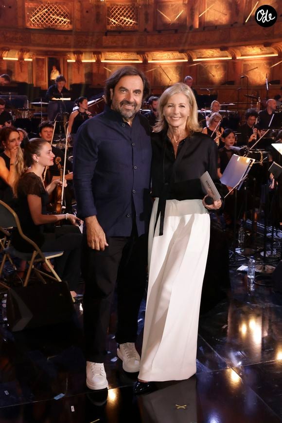 Claire Chazal et André Manoukian seront aux commandes de cette soirée culturelle.

Exclusif - Enregistrement de l'émission "Le Grand Echiquier - Méditerrannée" présentée par Claire Chazal et André Manoukian et diffusée le 2 juillet 2026 sur France 2, à Versailles, France, le 1er juillet 2025. © Jack Tribeca/Bestimage