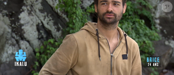 Brice dans "Koh-Lanta, la guerre des chefs" vendredi 26 avril 2019 sur TF1.
