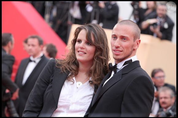 Laure Manaudou et Frédérick Bousquet - montee des marches du film "la princesse de montpensier" - 63 eme festival du film de cannes.

RACHID BELLAK / BESTIMAGE
