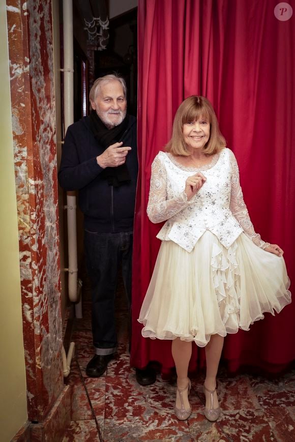 Info - Chantal Goya célèbre ses 60 ans de mariage avec Jean-Jacques Debout - Exclusif - Jean-Jacques Debout, Chantal Goya, lors de la représentation pour Les Pièces Jaunes du Cirque Bouglione au Cirque d'Hiver organisée par le couturier Stéphane Rolland, Paris, France, le 10 janvier 2026. © Jack Tribeca / Bestimage