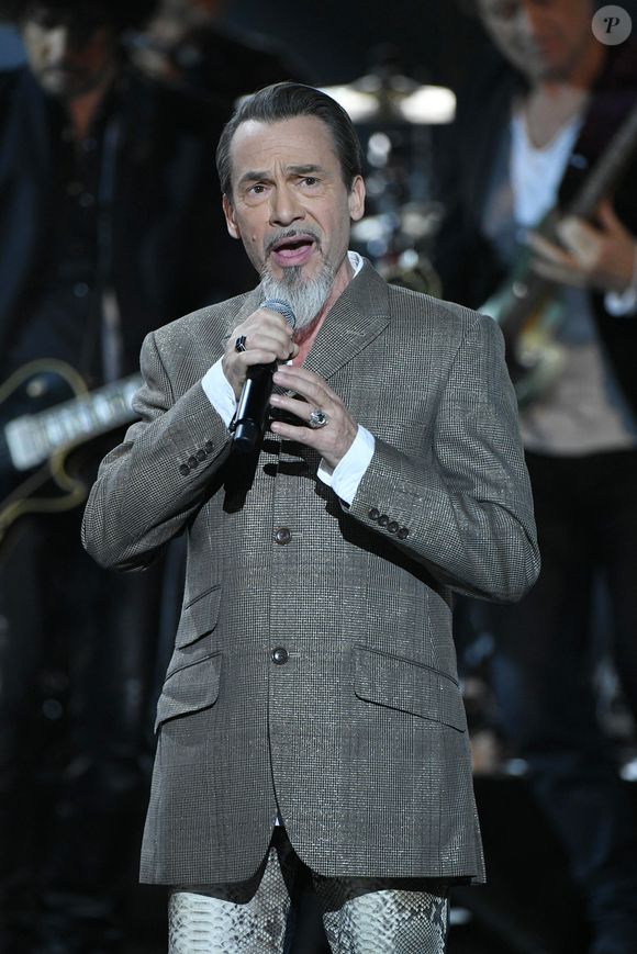 Florent Pagny lors de la 33e édition des Victoires De La Musique à La Seine Musicale le 9 février 2018 à Boulogne-Billancourt, France. Photo par Laurent Zabulon/ABACAPRESS.COM