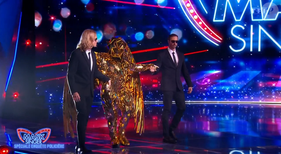L'Oiseau dans Mask Singer, capture d'écran TF1