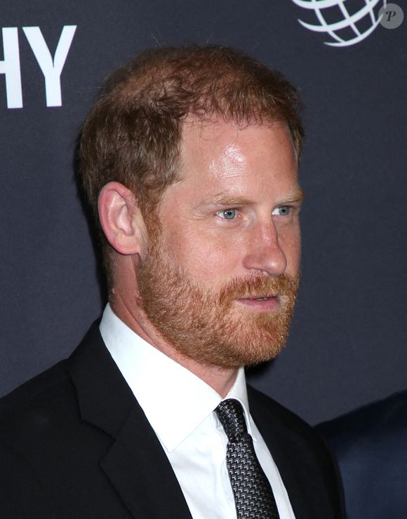 Le prince Harry, duc de Sussex, participe au gala de la Journée mondiale de la santé mentale de Project Healthy Minds qui se tient aux Spring Studios le 9 octobre 2025 à New York City, NY. Photo bySteven Bergman/AFF/ABACAPRESS.COM