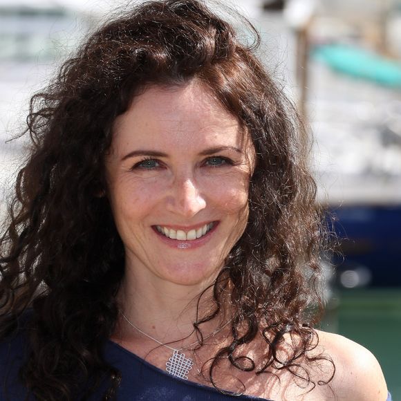 Elsa Lunghini pendant le photocall pour la série "Mon frère bien aimé" lors de la 18ème édition du festival de la fiction TV 2016 de La Rochelle, France, le 15 septembre 2016. © Patrick Bernard/Bestimage
