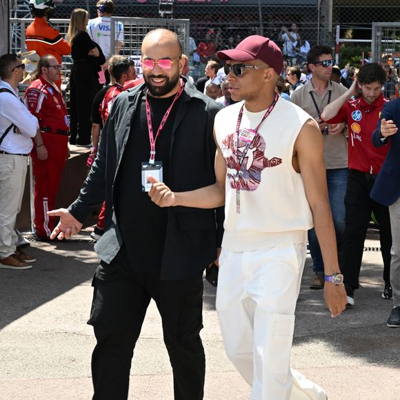 Kylian Mbappé - Célébrités lors du Grand Prix de Formule 1 (F1) Tag Heuer de Monaco le 25 mai 2025. © Lionel Urman/Bestimage
