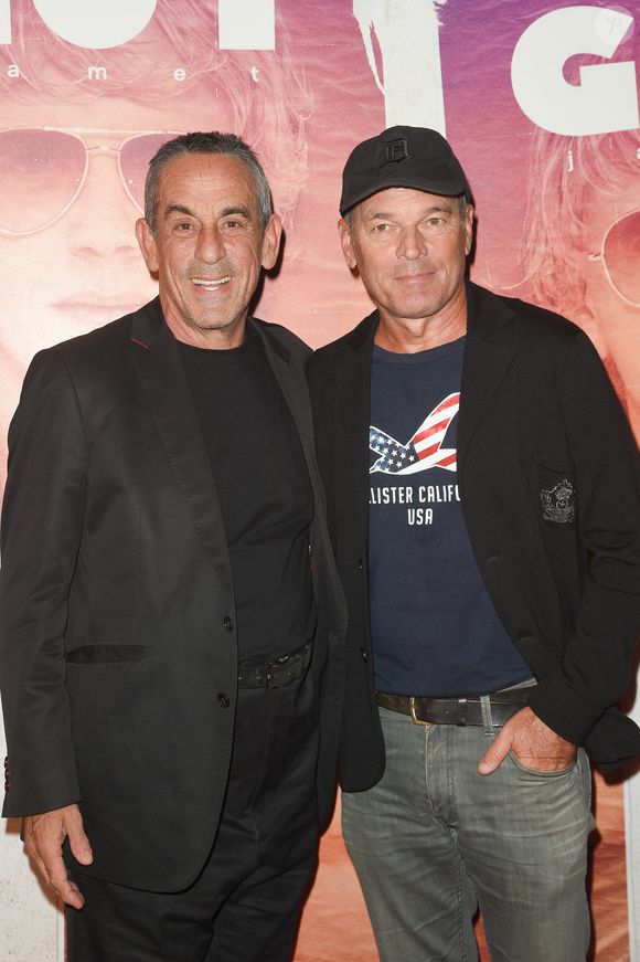 Thierry Ardisson et Laurent Baffie - Première du film "Guy" au cinéma Gaumont-Opéra à Paris le 28 aout 2018. © Coadic Guirec/Bestimage