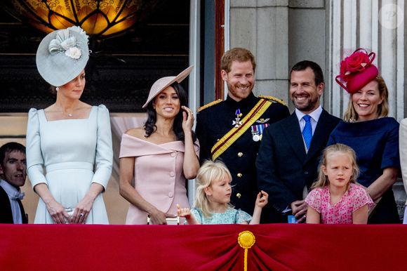 Dans "With Love, Meghan", elle partage des conseils en parfaite maîtresse de maison.

Les membres de la famille royale britannique lors du rassemblement militaire "Trooping the Colour" (le "salut aux couleurs"), célébrant l'anniversaire officiel du souverain britannique. Cette parade a lieu à Horse Guards Parade, chaque année au cours du deuxième samedi du mois de juin. Londres, le 9 juin 2018. © Action Press / Bestimage