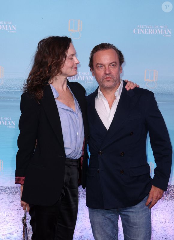 Le jury de cette édition était représenté ce mercredi par l'écrivaine Justine Lévy, venue avec son mari et comédien Patrick Mille

Justine Lévy et son compagnon Patrick Mille - Tapis rouge lors de la 7ème édition du festival Cinéroman à Nice le 1er Octobre 2025. © Bebert-Jacovides/Bestimage