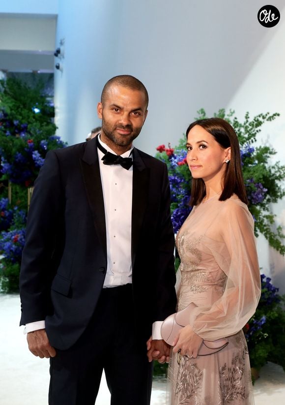 Tony Parker et sa femme Axelle - Arrivées des people au 71 ème gala de la Croix-Rouge Monégasque à Monaco le 26 juillet 2019. © Dominique Jacovides/Bestimage