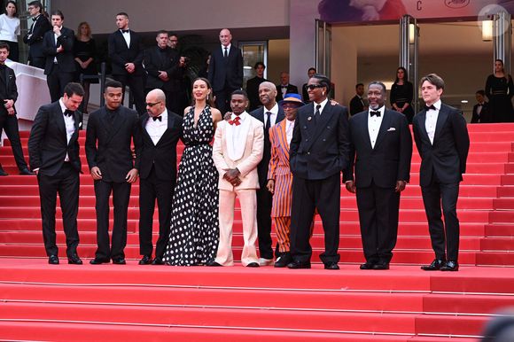 Jason Michael Berman, Elijah Wright, Jeffrey Wright, Ilfenesh Hadera, Aubrey Joseph, Denzel Washington, Spike Lee, ASAP Rocky, Wendell Pierce et Alan Fox à la projection de "Highest 2 Lowest" au 78ème Festival de Cannes à Cannes, France, le 19 mai 2025. Photo : Doug Peters/PA Wire.