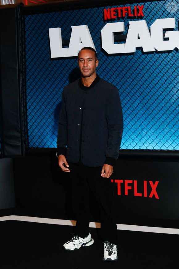 Laurent Maistret - Avant-première de la série "La cage" se déroulant dans le monde du MMA réalisée par F. Gastambide avec l'aide de D. Krespine qui sera diffusée sur Netfilx à partir du 8 novembre 2024 au Cinéma Pathé Palace à Paris le 4 novembre 2024. © Christophe Clovis / Bestimage