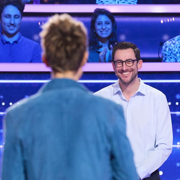 Exclusif - Le gagnant de l’émission Frédéric Toussaint - Enregistrement de l'émission "100% Logique", présentée par Cyril Féraud et diffusée le 12 avril 2025 sur France 2. Le 17 décembre 2024
© Cyril Moreau / Bestimage