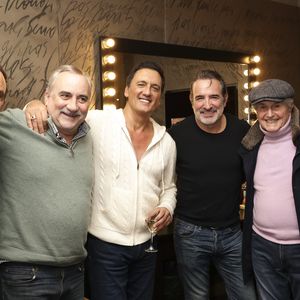 L’acteur est resté en France pendant que sa compagne commente les JO d’hiver en Italie.

Exclusif - Nikos Aliagas, Antoine Duléry, Jean Dujardin, Dany Brillant, Claude Lelouch, Benjamin Patou - Célébrités au concert de Dany Brillant à l'Olympia à Paris le 15 février 2026. Après 3 ans d'absence en live Dany est à nouveau sur scène pour un show " BEST OF TOUR " de ses plus grands titres ! © Jack Tribeca/Bestimage
