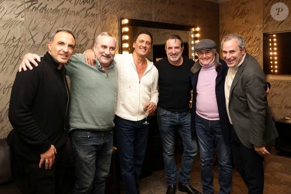 L’acteur est resté en France pendant que sa compagne commente les JO d’hiver en Italie.

Exclusif - Nikos Aliagas, Antoine Duléry, Jean Dujardin, Dany Brillant, Claude Lelouch, Benjamin Patou - Célébrités au concert de Dany Brillant à l'Olympia à Paris le 15 février 2026. Après 3 ans d'absence en live Dany est à nouveau sur scène pour un show " BEST OF TOUR " de ses plus grands titres ! © Jack Tribeca/Bestimage