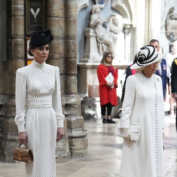 La famille royale britannique et les personnalités assistent à un service d'action de grâce à l'abbaye de Westminster à Londres, à l'occasion du 80ème anniversaire du jour de la Victoire en Europe (VE Day), le 8 mai 2025. Mirrorpix / Bestimage