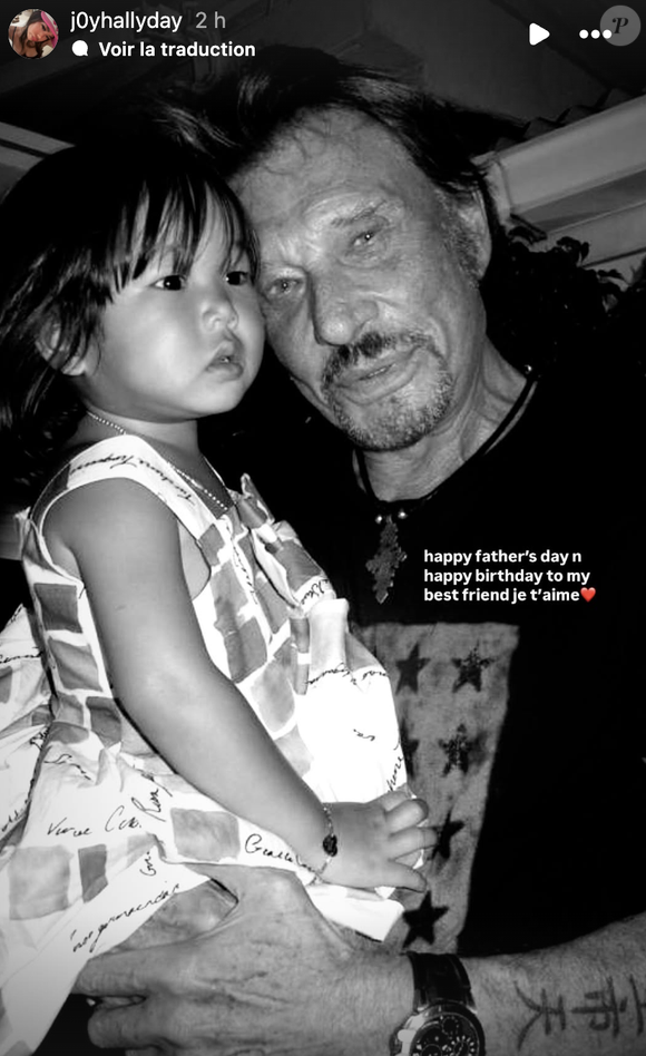 Story Joy Hallyday, 15 juin 2025 Instagram