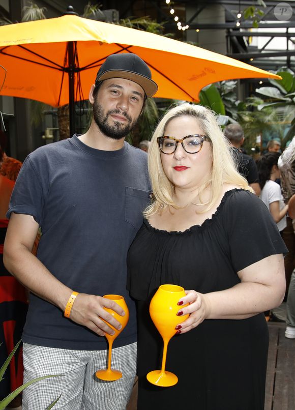 Alexis et sa compagne Marilou Berry lors de la soirée organisée pour célébrer les 10 ans de la salle de sports le "Klay Club" à Paris, le 28 juin 2019.
© Marc Ausset-Lacroix/Bestimage