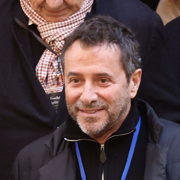 Bernard Montiel - Sorties des obsèques de Brigitte Bardot en l'église Paroissiale Notre-Dame-de-l'Assomption de Saint-Tropez, France, le 7 janvier 2026. © Jacovides-Moreau/Bestimage