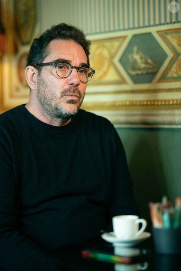Sébastien Farran lors d'une photo à l'hôtel à Paris, France, le 22 avril 2024. Photo par Khanh Renaud/ABACAPRESS.COM
