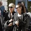 Cérémonie de Nadia Farès à Montmartre : Laeticia Hallyday, son amie de longue date, présente à l'église pour l'accompagner