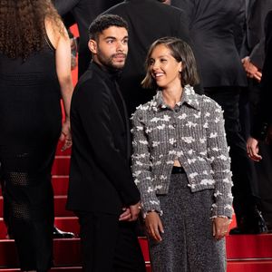 Sami Outalbali, Lyna Khoudri - Montée des marches du film "Novembre" lors du 75ème Festival International du Film de Cannes, le 22 mai 2022.
© Cyril Moreau / Bestimage
