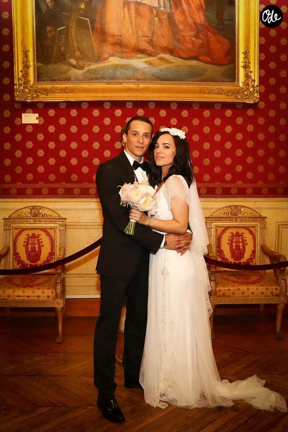 Mariage civil à la mairie d'Ajaccio d'Alizée et Grégoire Lyonnet à Ajaccio le 18 juin 2016.

© Olivier Huitel - Olivier Sanchez / Bestimage - Crystal