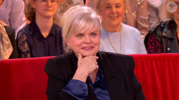 Isabelle Nanty lors de l'enregistrement de l'émission "Vivement Dimanche" au Studio Gabriel et diffusée sur France 3 le 1er décembre 2024.

© Guillaume Gaffiot / Bestimage