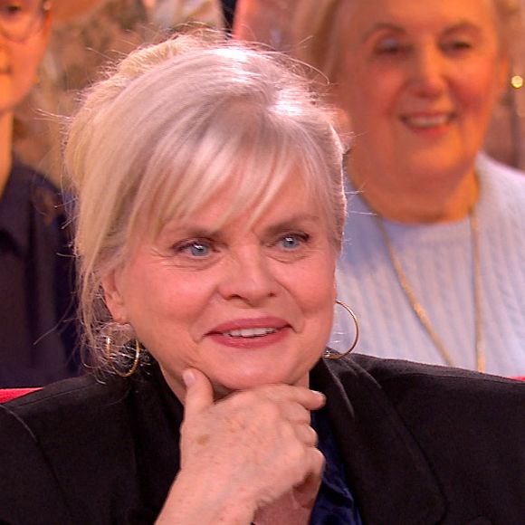 Isabelle Nanty lors de l'enregistrement de l'émission "Vivement Dimanche" au Studio Gabriel et diffusée sur France 3 le 1er décembre 2024.

© Guillaume Gaffiot / Bestimage