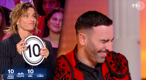 Trois "10 " et un "9" de Chris Marques

Adil Rami et ses jumeaux dans "Danse avec les stars", capture d'écran TF1.  Le 11 avril 2025.