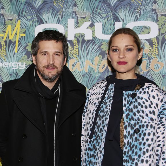 Exclusif - Guillaume Canet et son ex-compagne Marion Cotillard - Dîner de gala de la fondation Akuo suivi d’un concert privé de M.Chedid avec le collectif LAMOMALI au cabaret Lido, à Paris, France, le 17 janvier 2018 © Denis Guignebourg/Bestimage