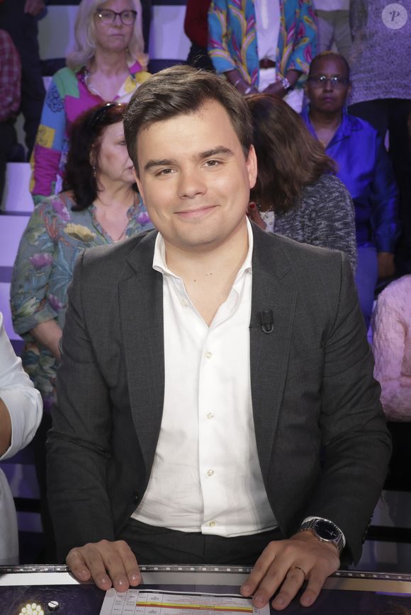 Exclusif - Gauthier Le Bret - Enregistrement de l'émission "Face à Hanouna", présentée par C.Hanouna et diffusée sur C8 le 23 mars. Le 21 mars 2024
© Jack Tribeca / Bestimage