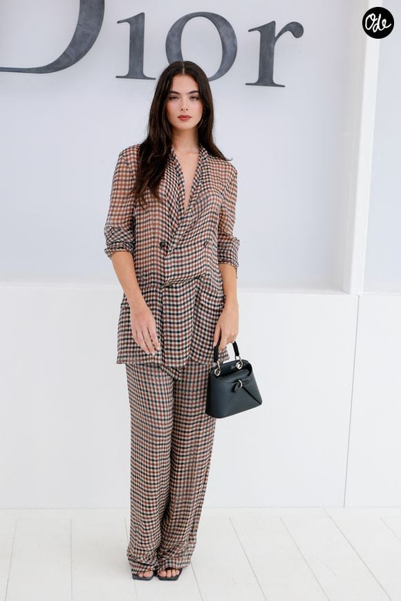 Deva Cassel au photocall du défilé Christian Dior Collection Femme Prêt-à-Porter Printemps/Eté 2027 lors de la Fashion Week de Paris, au Jardin des Tuileries, à Paris, le 29 septembre 2026. 

© Olivier Borde/Bestimage