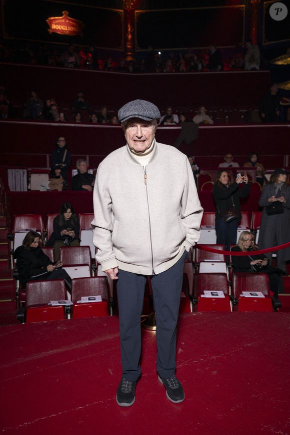 Claude Lelouch au défilé Stéphane Rolland "Collection Haute Couture Printemps/Eté 2026" lors de la Fashion Week de Paris,le 27 janvier 2026. ©Pierre Perusseau / Bestimage
