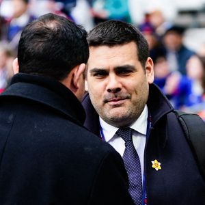 Et il ne compte pas lorgner sur la qualité des émissions

Le 18 mars 2023, Matthieu Lartot de France TV Sports pendant le match France v Pays de Galles au Stade de France a Paris. Photo by Sandra Ruhaut/Icon Sport/ABACAPRESS.COM