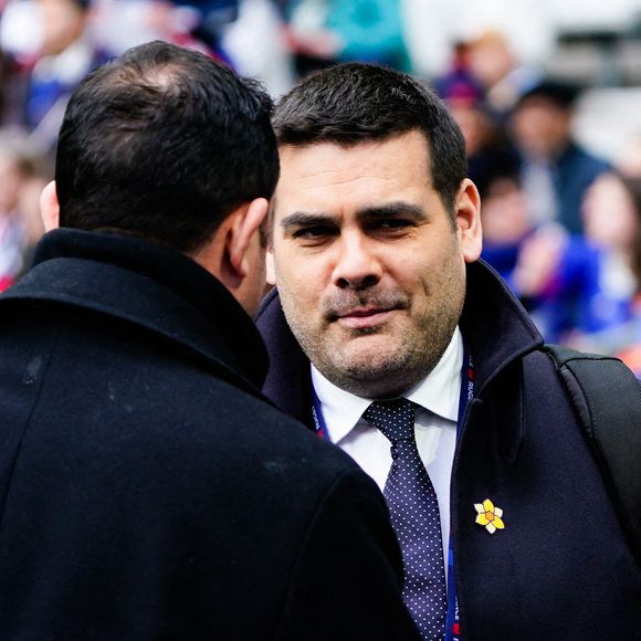 Et il ne compte pas lorgner sur la qualité des émissions

Le 18 mars 2023, Matthieu Lartot de France TV Sports pendant le match France v Pays de Galles au Stade de France a Paris. Photo by Sandra Ruhaut/Icon Sport/ABACAPRESS.COM