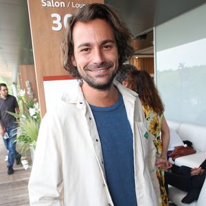 Exclusif - Bertrand Chameroy - Célébrités au Déjeuner France TV lors des Internationaux de France de Tennis de Roland Garros 2023 - Jour 15 à Paris le 11 Juin 2023. 
© Bertrand Rindoff / Bestimage