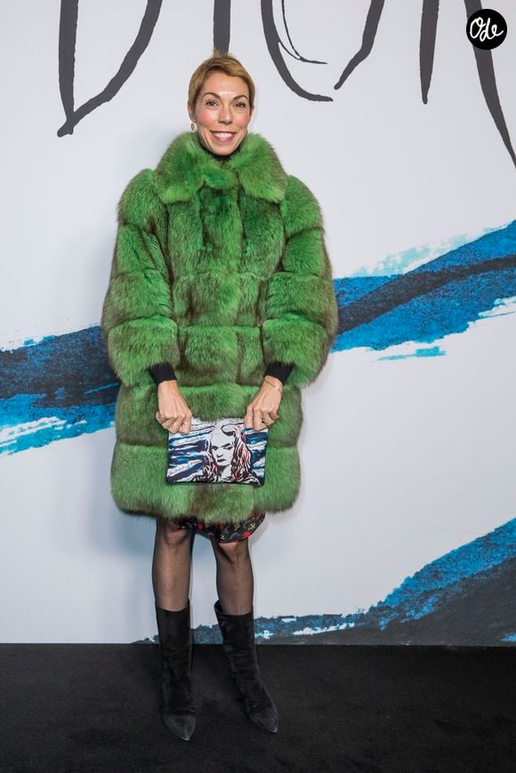 Mathilde Favier lors du photocall du défilé Christian Dior Homme automne hiver 2019/2020 au Champs de Mars à Paris le 18 janvier 2019. © Olivier Borde / Bestimage
