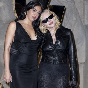 Madonna et sa fille Lourdes Leon – Photocall du Défilé de mode Saint Laurent  Collection Printemps-Été 2026 dans le cadre de la Fashion Week de Paris, France, le 29 septembre 2025.
 
© Olivier Borde / Bestimage